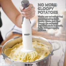 Electric Potato Masher Hand Blender 3-in-1 Multi Tool Blends Purees Whisks | Immersion Mixer | Perfe:a