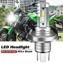 For Kawasaki Z650 Vulcan S650 Versys300 H4 H1S 9003 LED Headlight Bulbs 4800LM 6000K White CANbus