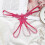 (1 Pcs, Rose red) Pearl G-String Crotchless Lingerie Panties 1