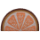 Beliani Doormat DAVAO Orange 45 x 75 cm Coir 1
