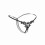 (1 Pcs, Blue) Pearl G-String Crotchless Lingerie Panties 1