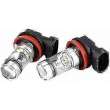 Compatibel met Osram H11 100W LED-koplampen 6000K wit grootlicht/dimlicht/mistlamp/rijlichtset voor auto's