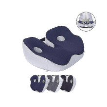Pressure-Relief Memory Foam Seat Cushion for Buttock Support, Comfortable Cushioned Seating Pad for Office Chair, Car and Home Use