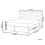 Beliani Divan Bed Fabric DUCHESS 160 x 200 cm (EU King Size) Light Grey 5