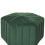 Beliani Pouffe MURIETTA Velvet Dark Green 4
