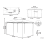 Beliani Gazebo COLOS 400 cm 300 cm Metal Graphite Grey 3