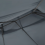 Beliani Gazebo COLOS 400 cm 300 cm Metal Graphite Grey 5