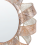 Beliani Wall Mirror MANGALORE 54 cm 54 cm Metal White 7