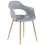 Beliani Set of 2 Dining Chairs UTICA Light Grey 5