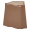 Beliani Set of 4 Garden Stools EVROS Brown 4