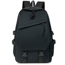 Sac à dos scolaire Oxford imperméable pour garçons et filles, sac à dos léger pour l'école primaire, le collège et le lycée, noir