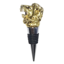 Bouchon de vin rouge tête de lion, bouchon de bouteille tête de lion, verseur à vin tête de lion, carafe tête de lion [XH]