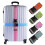 Lot de 4 sangles de voyage réglables avec boucle, 4 couleurs 1