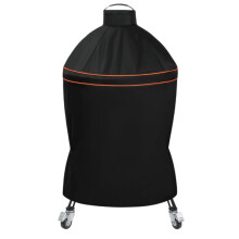 Housse de barbecue imperméable et résistante, noire, compatible avec les modèles Kamado Joe Classic I, II et III, 85 x 123 cm