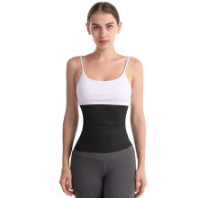 (3m, Brown) Waist Trainer Belt Workout Women Waist Trimmer Adjustable Snatch Bandage for Gym Sport