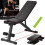 Foldable Weight Bench Adjustable Strength Training Full Body Workout Incline Gym 4