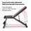 Foldable Weight Bench Adjustable Strength Training Full Body Workout Incline Gym 9