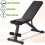 Foldable Weight Bench Adjustable Strength Training Full Body Workout Incline Gym 3