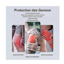 Wellness-Knieorthese zur Schmerzlinderung und Unterstützung, verstellbare Knieorthese für Gelenkkomfort und Stabilität - Größe L