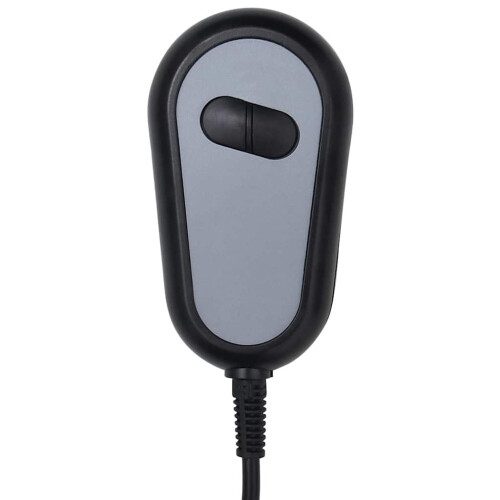 VidaXL vidaXL Massagesessel Elektrisch Hellgrau Samt