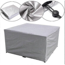 (287*155*82cm) Waterproof Patio Furniture Cover Outdoor Garden Rattan Table Chair Cube Cover