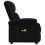 VidaXL vidaXL Massagesessel Elektrisch Schwarz Samt 1