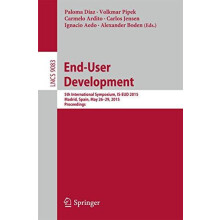EndUser Development 5th International Symposium ISEUD 2015 Madrid Spai