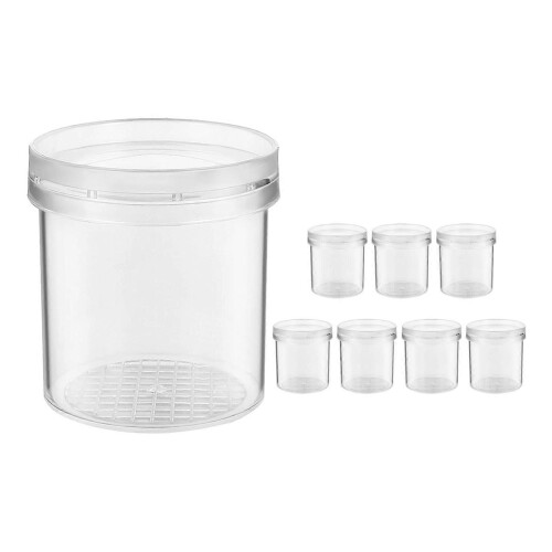 2pcs Bug Magnifier Viewer Box Insect Box Bug Container Box Science Nature Exploration Tools 2
