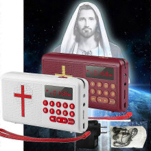 Audio-Bibel-Player mit wiederaufladbarem Akku (20 Hz – 20 kHz), Neu 2026
