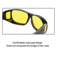Entspiegelte HD-Nachtsichtbrille für Autofahren und Outdoor-Aktivitäten – Polarisierte Sonnenbrille mit Blaulichtfilter
