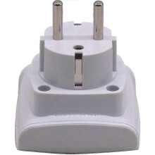 Südafrika 3-Pin-auf-EU-2-Pin-Steckeradapter für Elektronikgeräte, Neu 2026