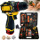 128x 2 Battery Cordless Drill Combi Driver High Power Electric Screwdriver Set 2