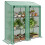46 x 143cm Three-Shelf Mini Greenhouse - Green 1