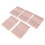 (Nude) 5Pc Extension 4 Hook Bra Band Extender Adjustable Bar Strap Replacement 1