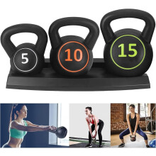 3PCS kettlebell set fitness sports equipment strength training home kettlebell