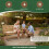 3 Seater Swing Chair with Canopy 192cm Beige 5