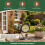 Freestanding Double Sided Garden Clock 37cm 5