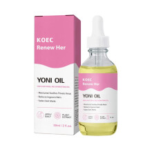 (59ml) Renew Her Yoni Oil Intimate Feminine Wash & Care Oil Moisturizing Massage Oil for Women Herbal Formula 30ml