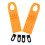 Plastic Car Dent Removal Tabs Hail Repair Kit 8