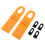 Plastic Car Dent Removal Tabs Hail Repair Kit 5