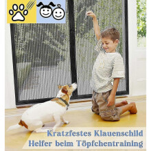 Fly Screen Door Magnet - Scratch-resistant Insect Protection Balcony Door - 100 X 220 Cm Fly Protection Terrace Door Without Drilling - Mosquito Prote