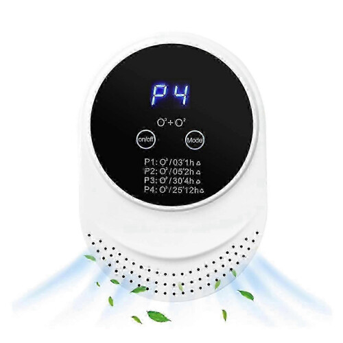 Ιονιστής αέρα EU Plug Osm Eliminator για έντονες οσμές Απομάκρυνση καπνού για υπνοδωμ