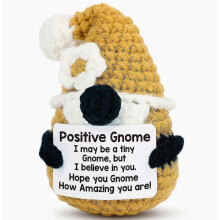 Easter Basket Essentials Stuffers - Funny Egg Fillers Crochet Easter Gnome Gifts Birthday Graduation Inspirational Emotional Appreciati