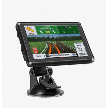 Nieuw 7-inch GPS-navigatiesysteem met iGO Primo-kaarten voor Europese en TIR-vrachtwagens.