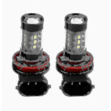 Λαμπτήρες ομίχλης αυτοκινήτου LED H11/H8 12V-24V υψηλής φωτεινότητας, αδιάβροχοι