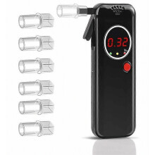 Auto-Atemalkoholtester – Fahrzeugmontiertes Gerät zur Erkennung von Alkohol am Steuer – Schnelle und genaue Fahrer-Alkoholtestung