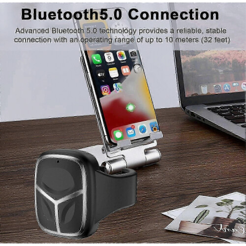 Ασύρματο ποντίκι Bluetooth Μίνι έξυπνο χειρός δακτύλιο δακτύλου Φορητό φορετ 1