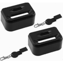 2-Piece Car Seat Belt Buckle Protector Clip Lock - Prevents Children From Unbuckling While Driving
