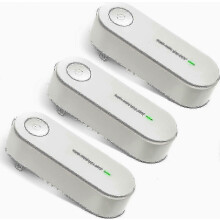 3er-Pack tragbarer Luftreiniger mit Negativ-Ionen-Generator, filterlos, zur Geruchsbeseitigung und als Lufterfrischer.