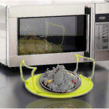 Panier vapeur pour micro-ondes : Insert intégré pour une cuisson vapeur saine et homogène (Lot de 5)